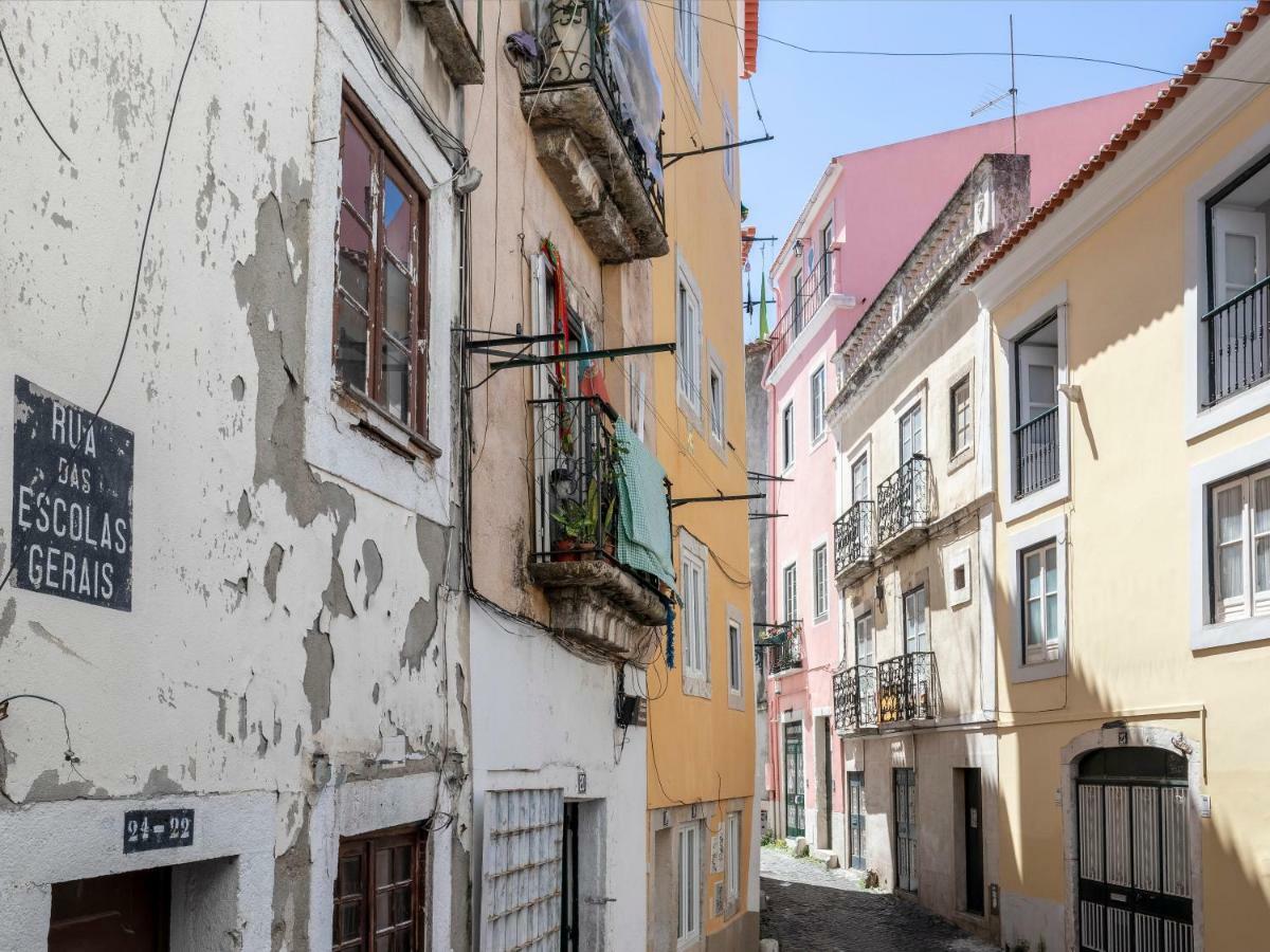 Ferienwohnung Lisbon Alfama Street View Exterior foto